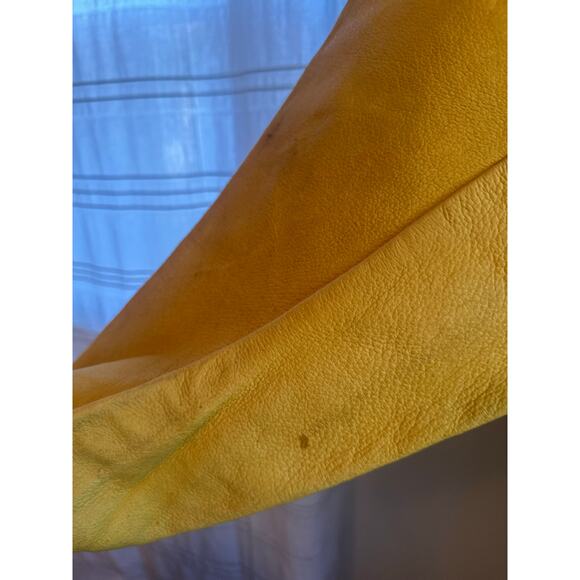 Steiner Leather Welding Jacket Yellow Heavy Duty Workwear Large - Picture 3 of 8